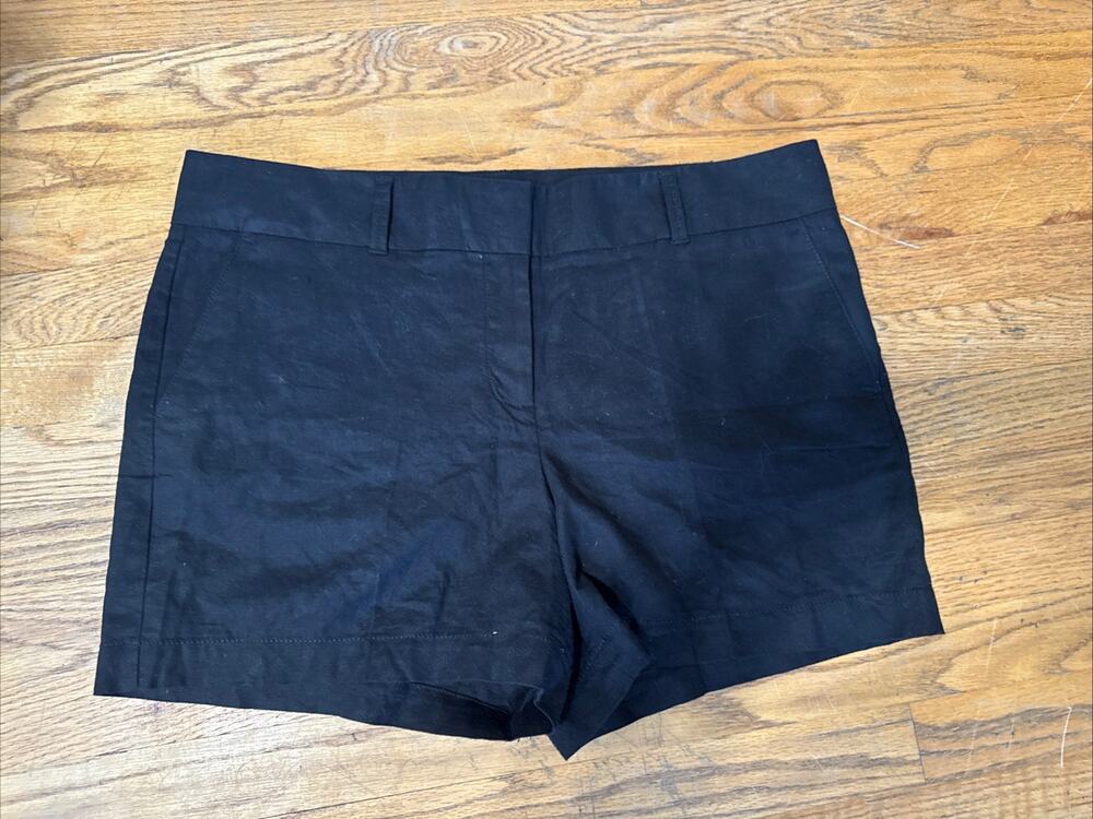 NWT Talbots 7 Perfect Shorts Size 16 linen preppy